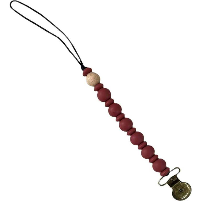Grande Eden Pacifier & Toy Clip