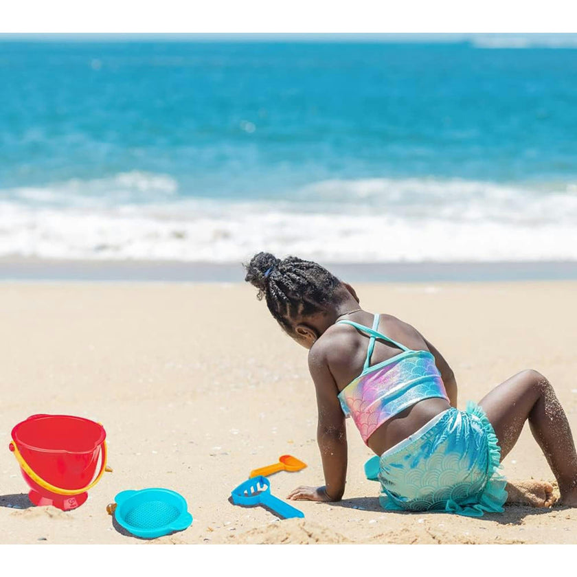 Beach Basics - 4pc Playset Includes Bucket Sifter