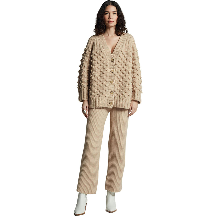 LIAN CARDI | PALE CAMEL