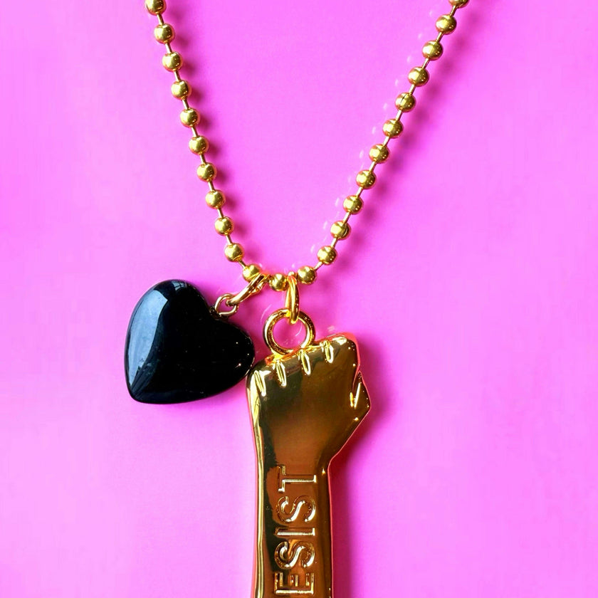 Resist Charm Necklace