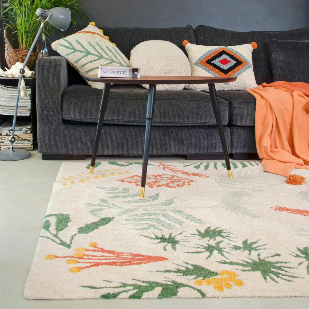 Botanic Rectangular Washable Rug