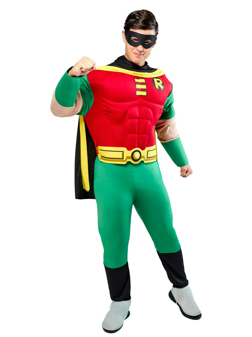 DC Comics Deluxe Muscle Chest Robin Mens Costume