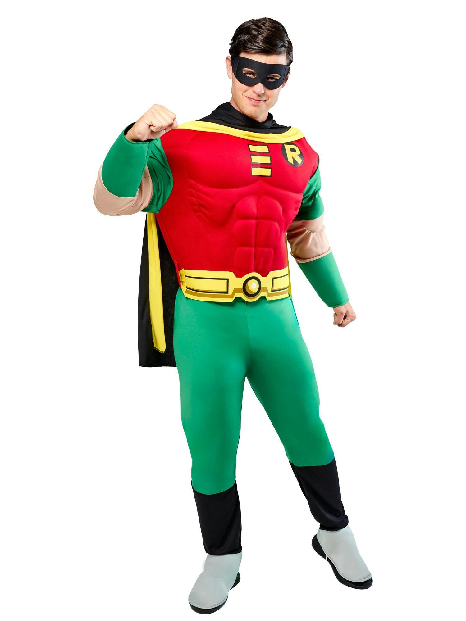 DC Comics Deluxe Muscle Chest Robin Mens Costume