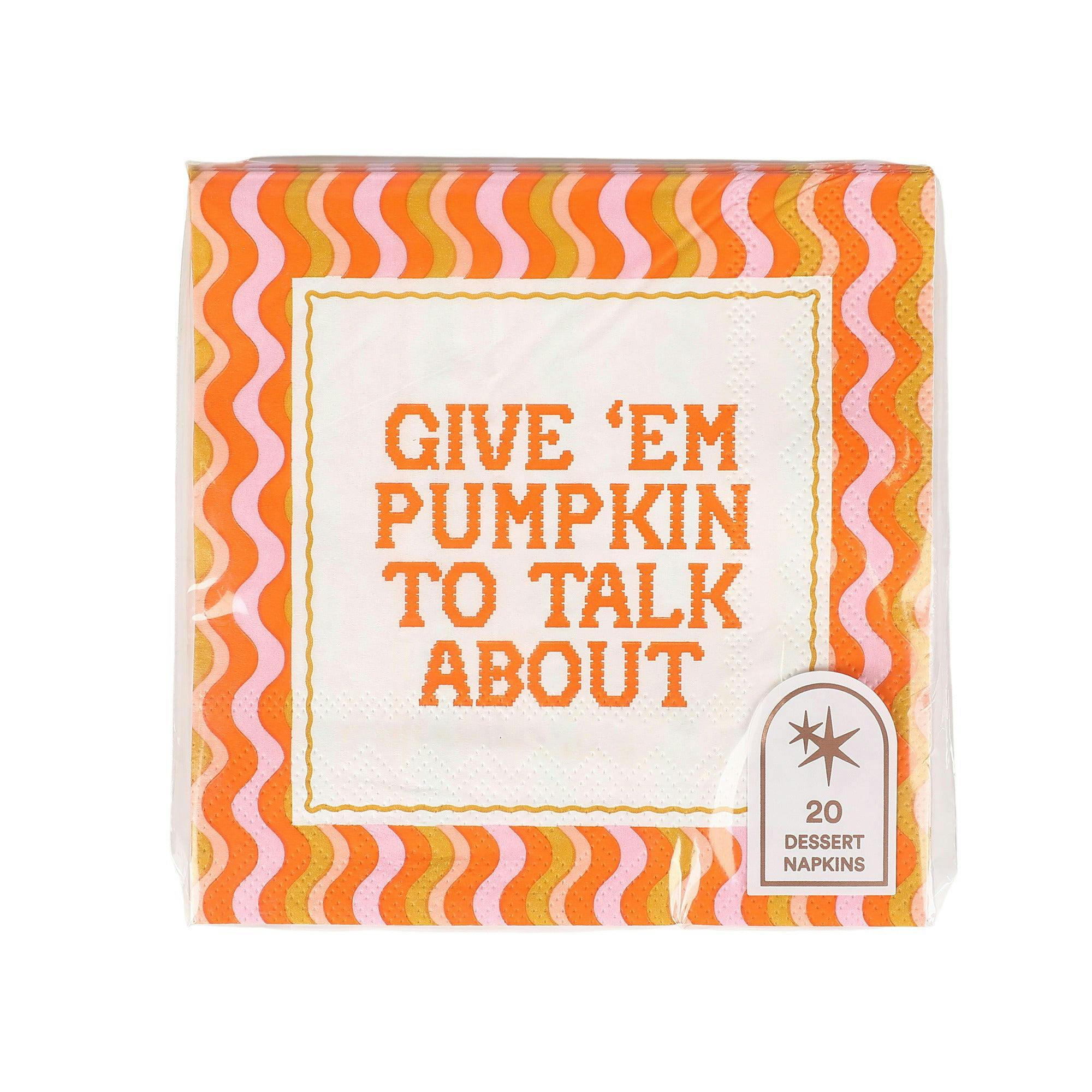 Harvest Napkins, 5 Inch Paper Party Ware