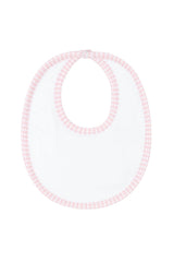 Pink Gingham&nbsp;Bib