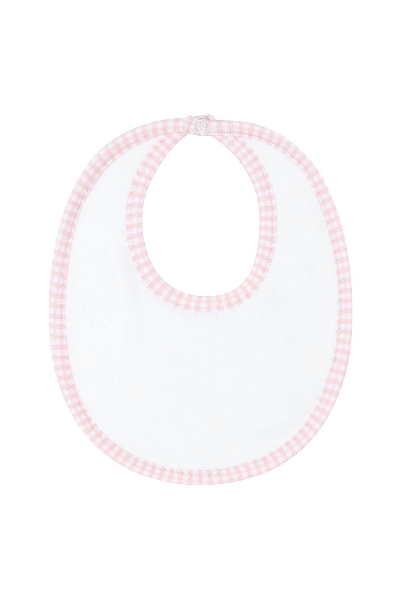 Pink Gingham&nbsp;Bib