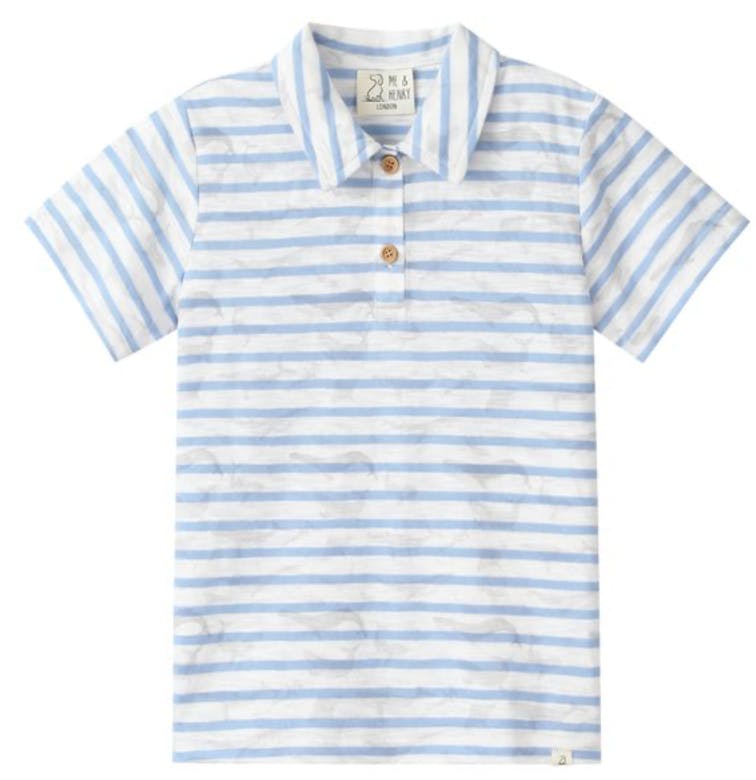 STARBOARD WHALES Printed Polo