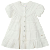 Woven Dress With Lace