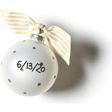 Welcome Little Ones Glass Ornament