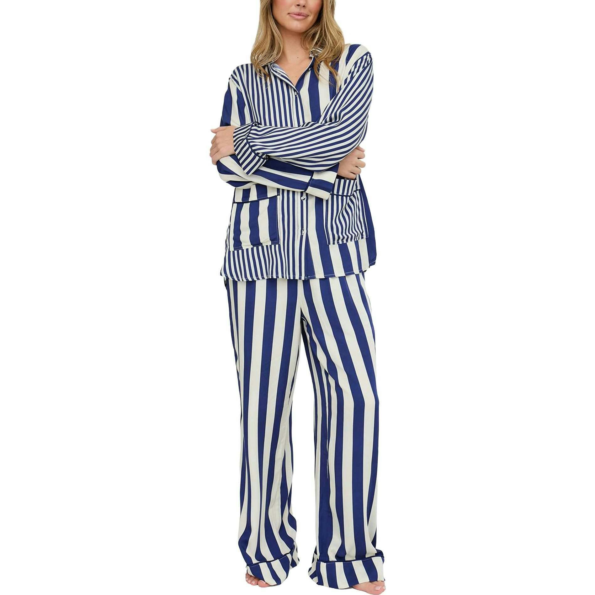 Evie Long Sleeve Print Pajama Set