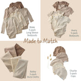 BLAKE 5-Pack Long Sleeve Bodysuit