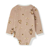 Mushroom Organic Cotton Long Sleeve One Piece