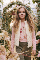 Organic Cotton Jersey T-Shirt Pale Dusty Pink