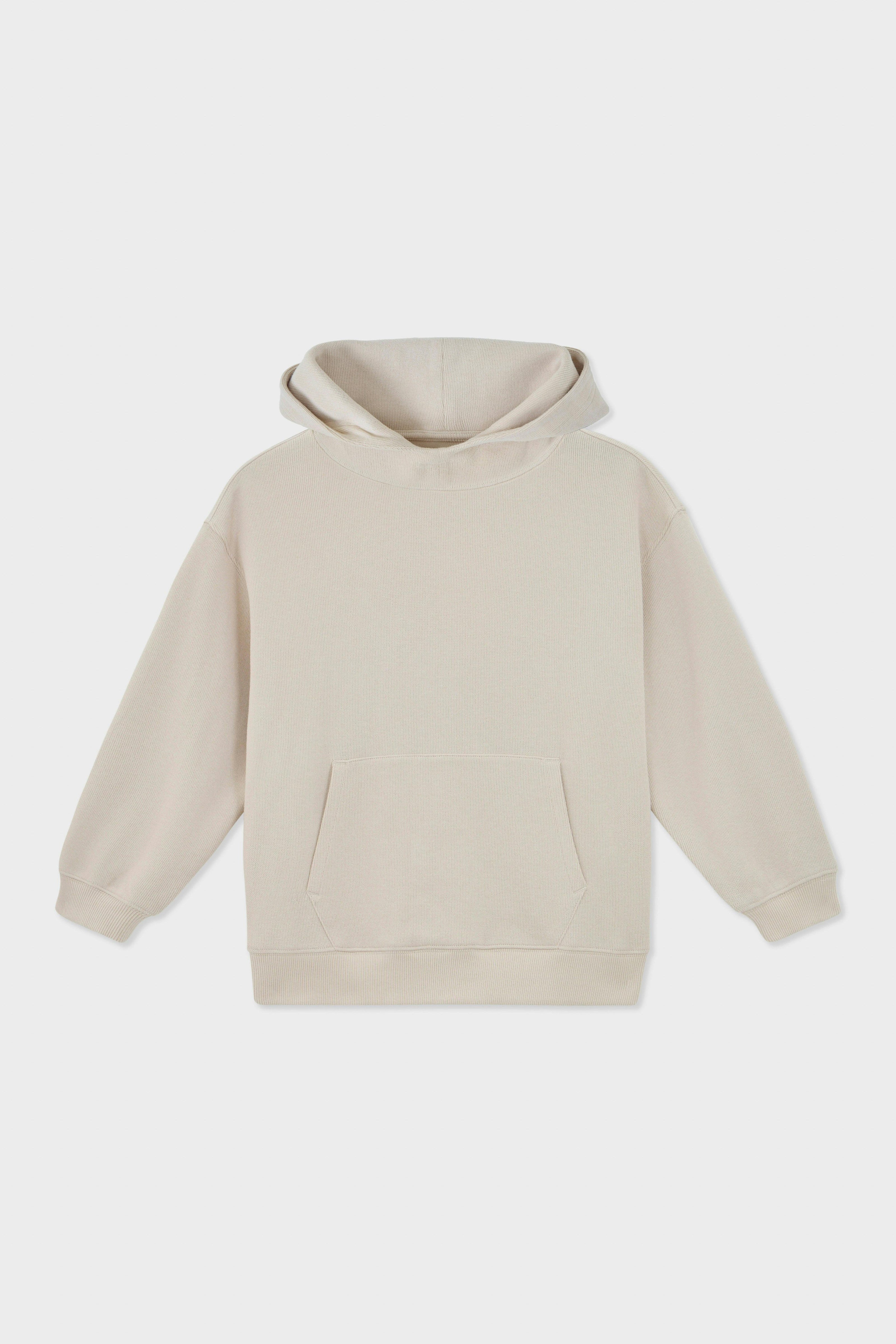 Organic Cotton French Rib Hoodie