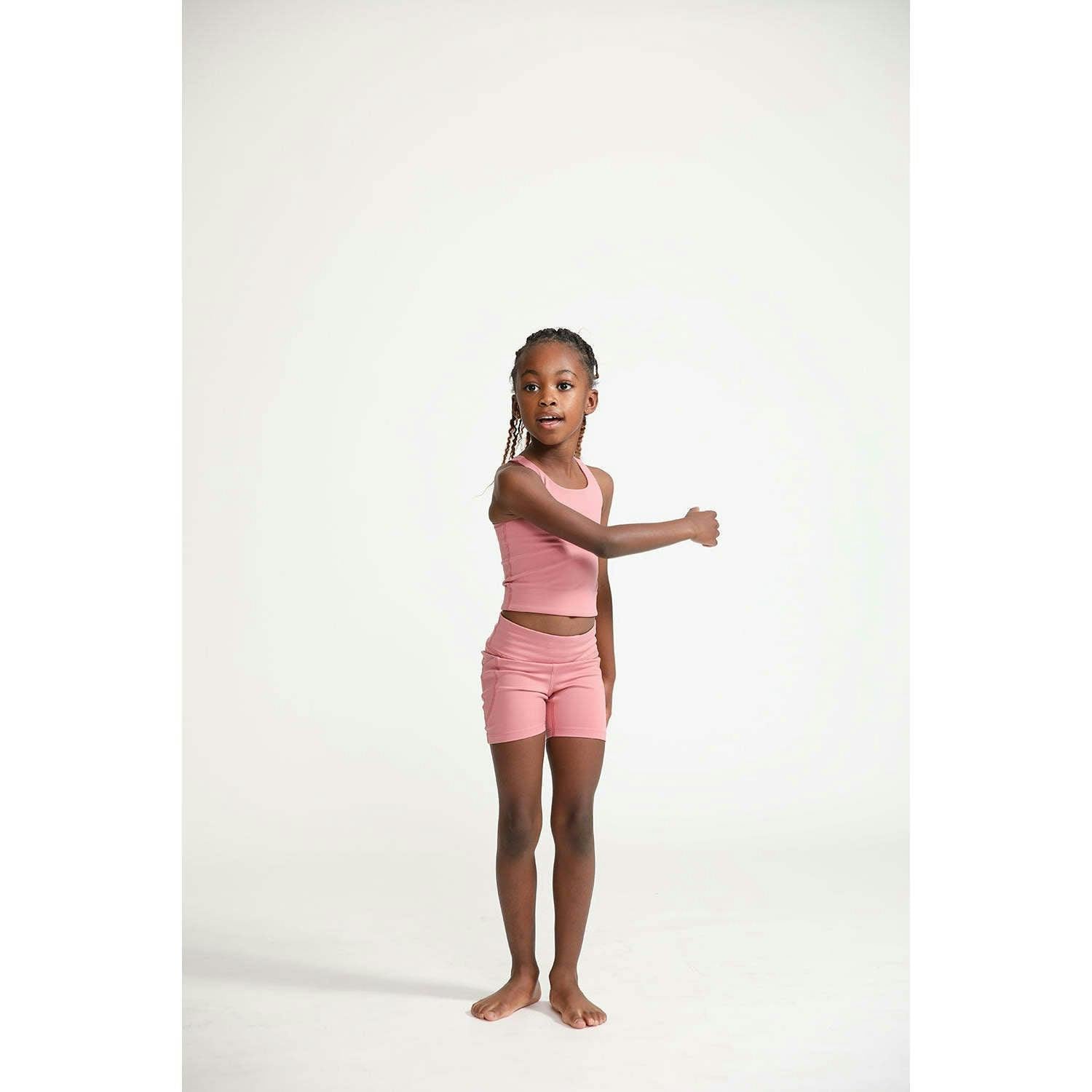 Longline Crop, Pink