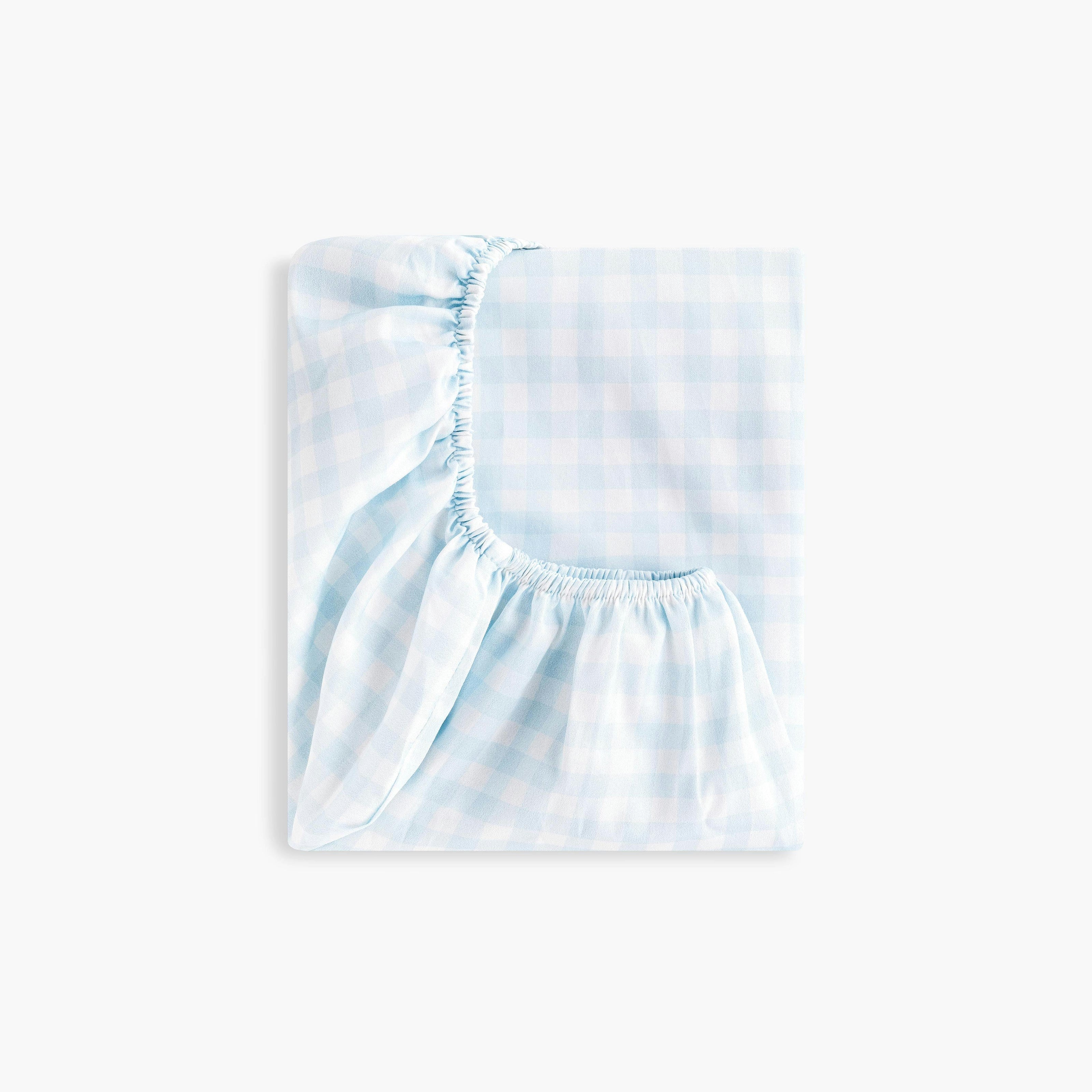 Picnic Gingham Crib Sheet