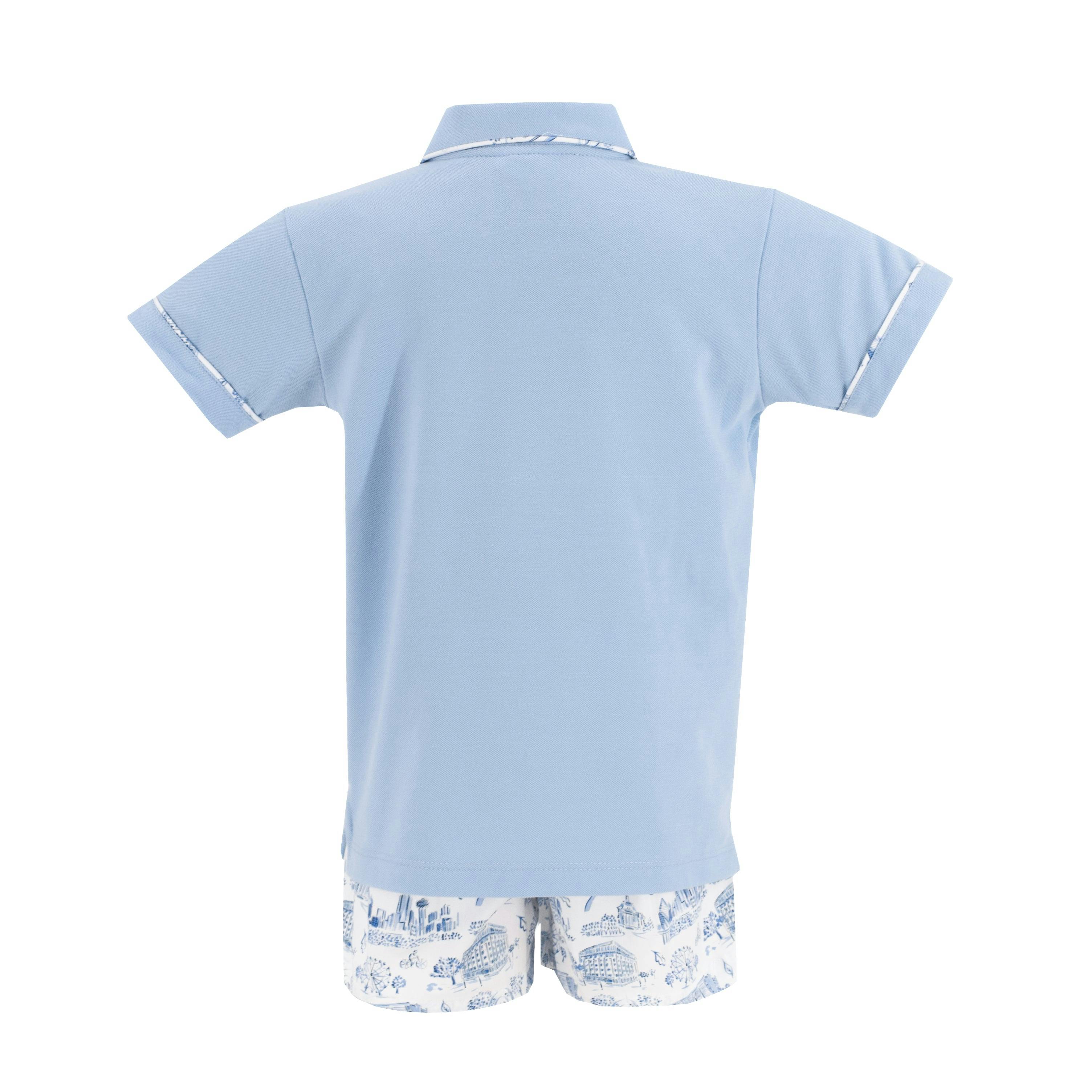 Fields Boy Polo Set - Dallas