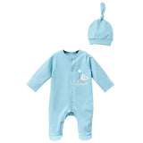 Blue Goose Graphic Babygrow & Hat