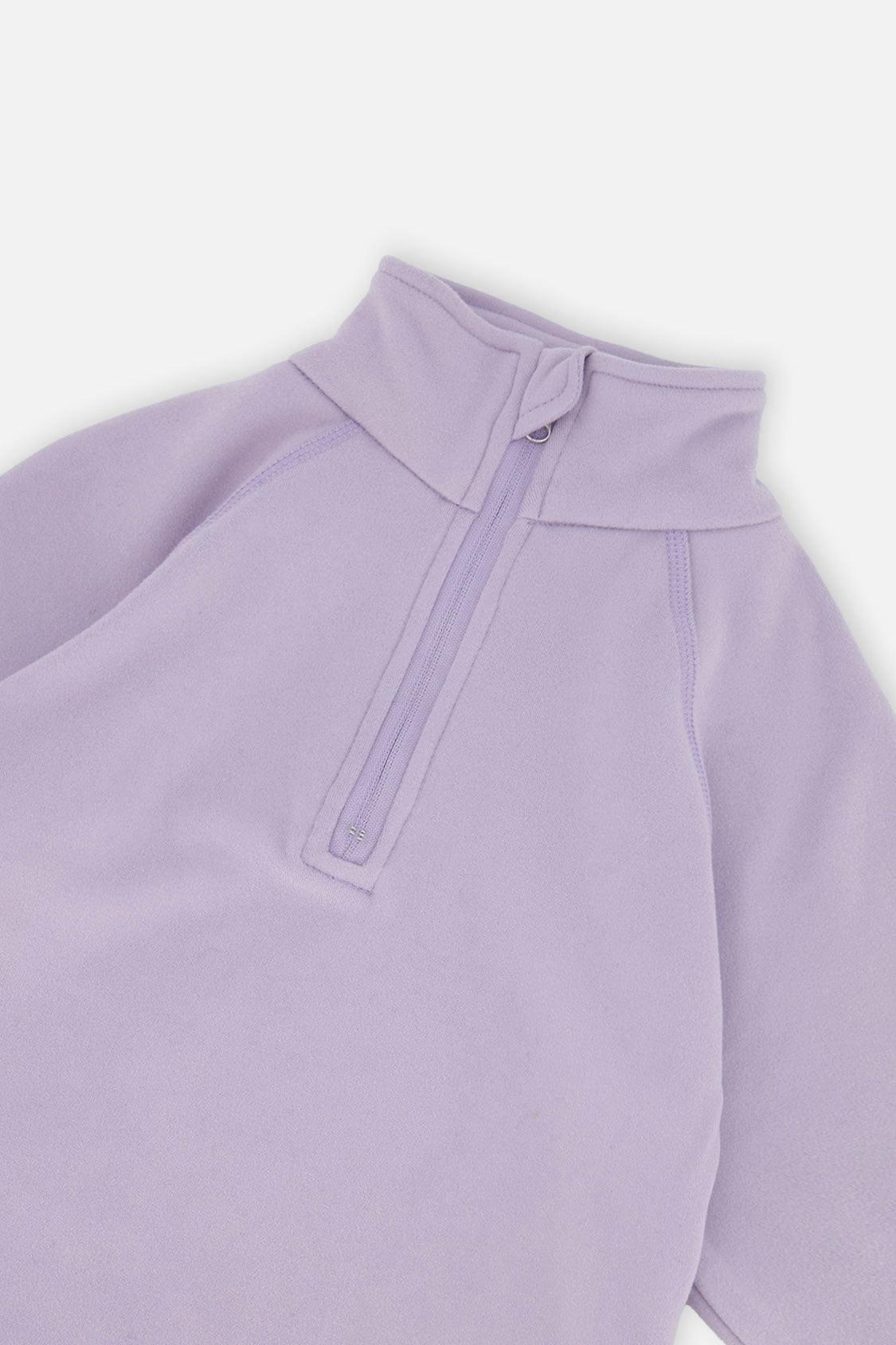Two Piece Thermal Underwear Lavender