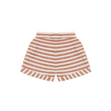Kaatio Shorts | Rust - White Striped