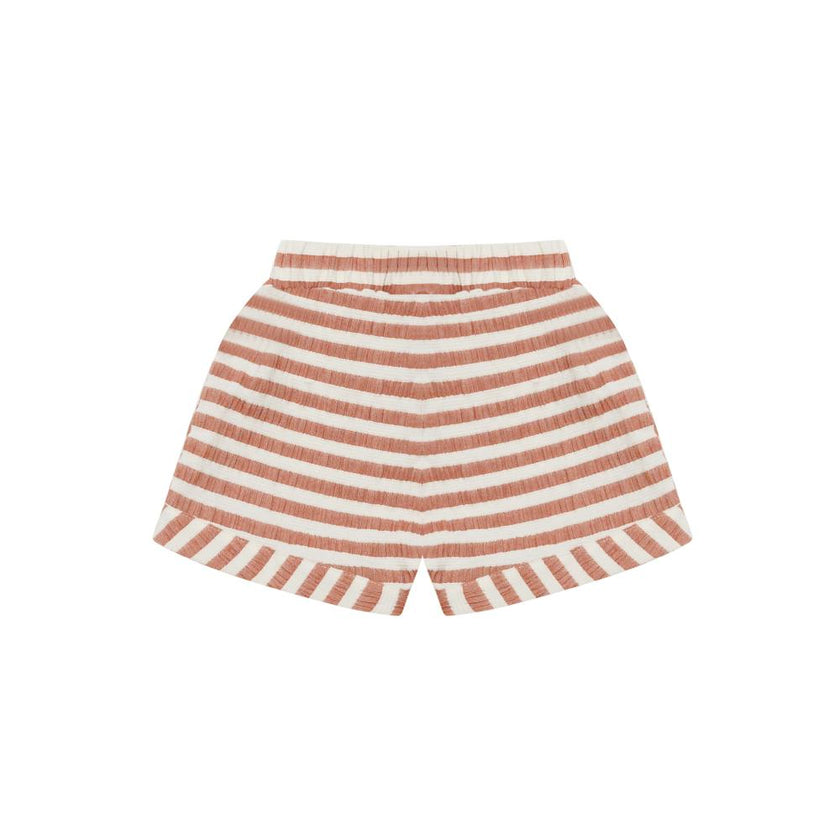 Kaatio Shorts | Rust - White Striped