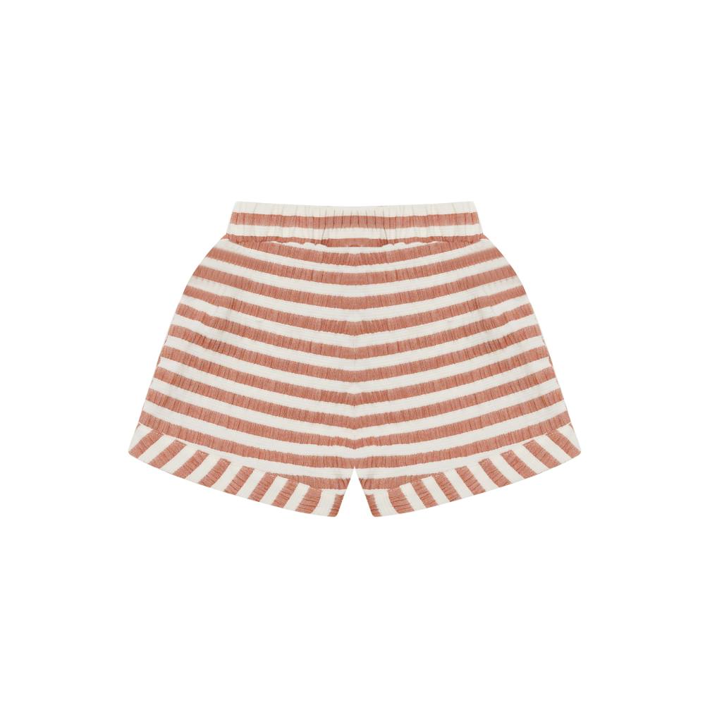 Kaatio Shorts | Rust - White Striped