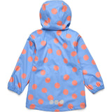 Cornflower Polka Dot Recycled Waterproof Raincoat