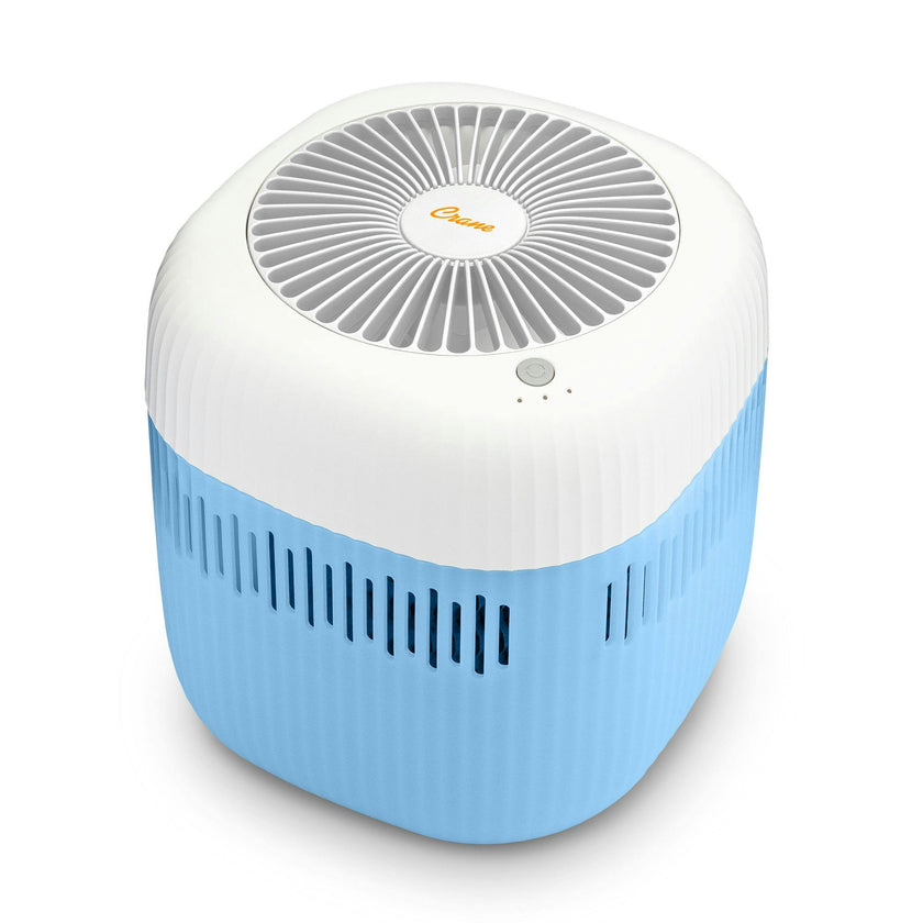 Evaporative  Humidifier, Cool Mist 0.5 Gal Top Fill, UV Light, Wick Filter