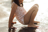 Vintage Girls 1 Piece Swimsuit | UPF + Recycled - Pegasus
