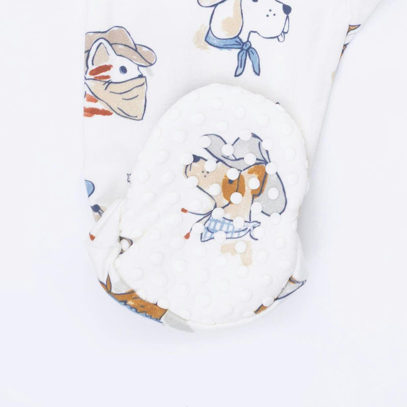 Cowdogs - 2 Way Zipper Footie