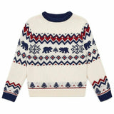 BONTON Winter Bear Jacquard Sweater