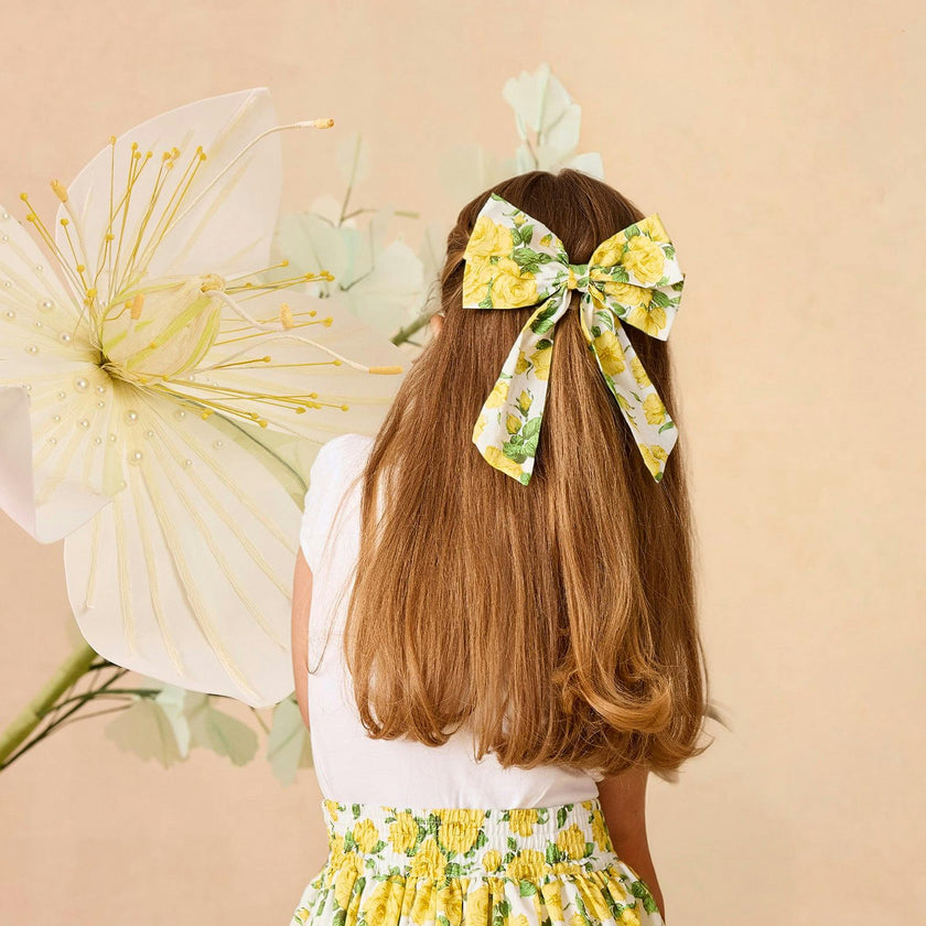 Carline Rose Skirt in Yellow