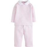 Quilted Pant Set - Light Pink