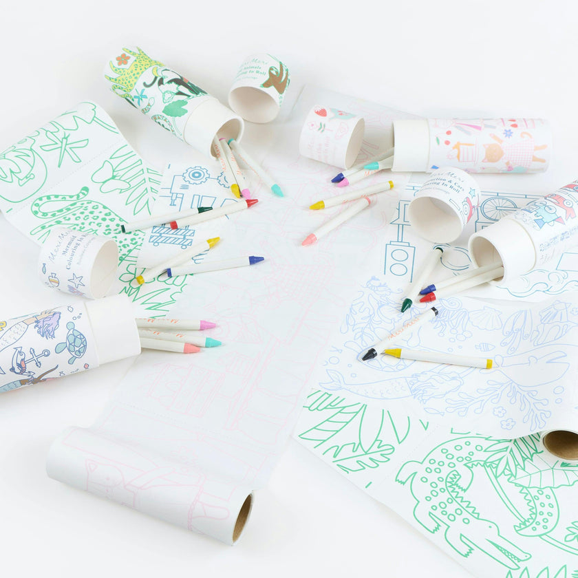 Mermaid Coloring Roll