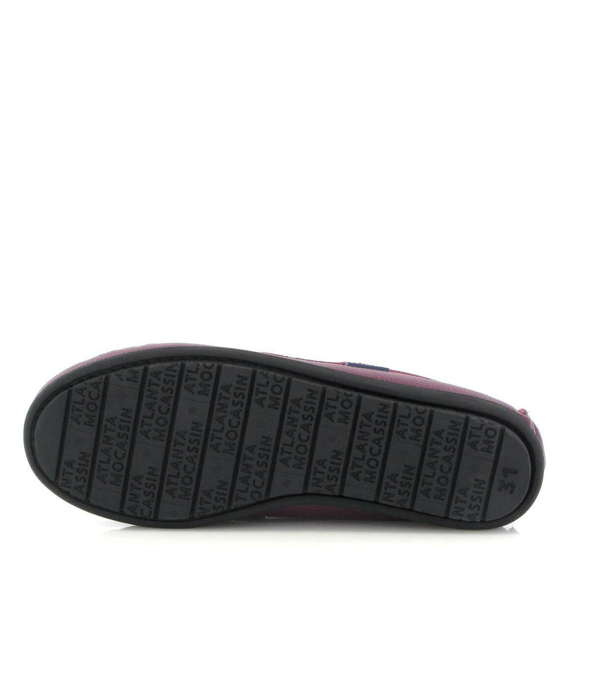 Penny 032 Walker Moccasins, burgundy little grainy leather