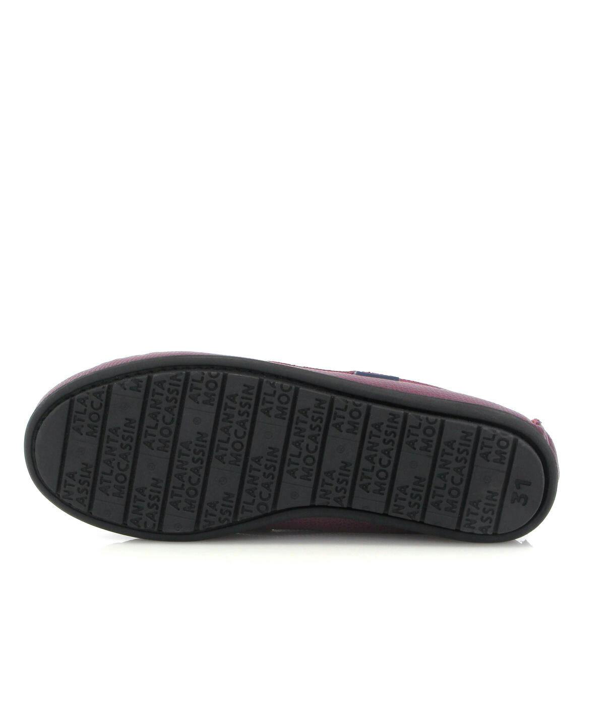 Penny 032 Walker Moccasins, burgundy little grainy leather