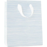 Blue Painted Stripe Gift Bag