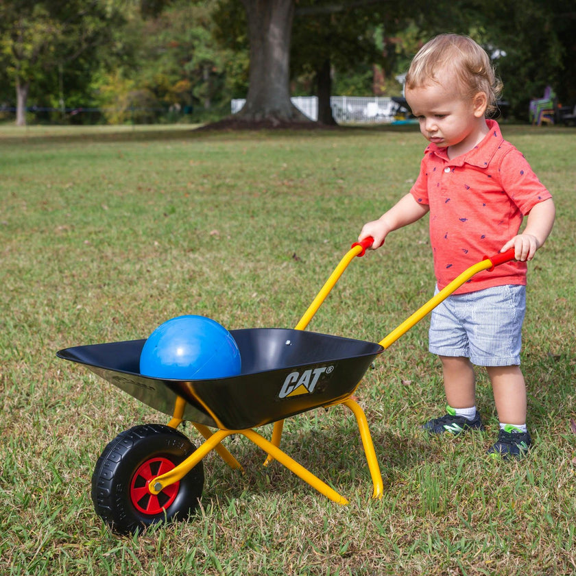 Rolly Metal Wheelbarrow