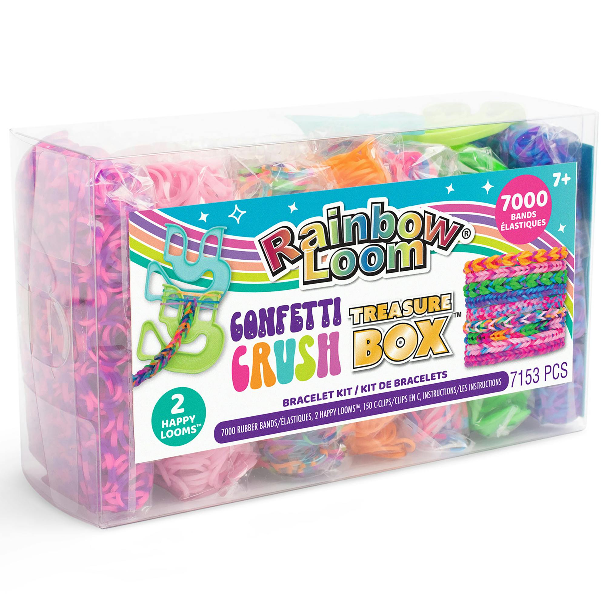 Rainbow Loom: Treasure Box - Confetti Crush