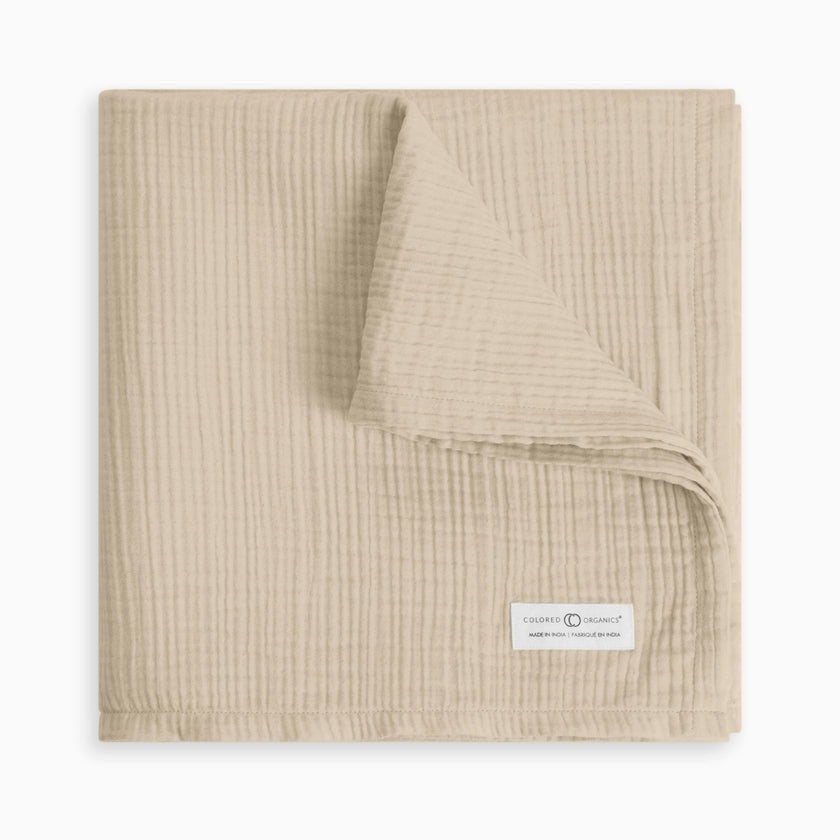 Muslin Swaddle Blanket Natural