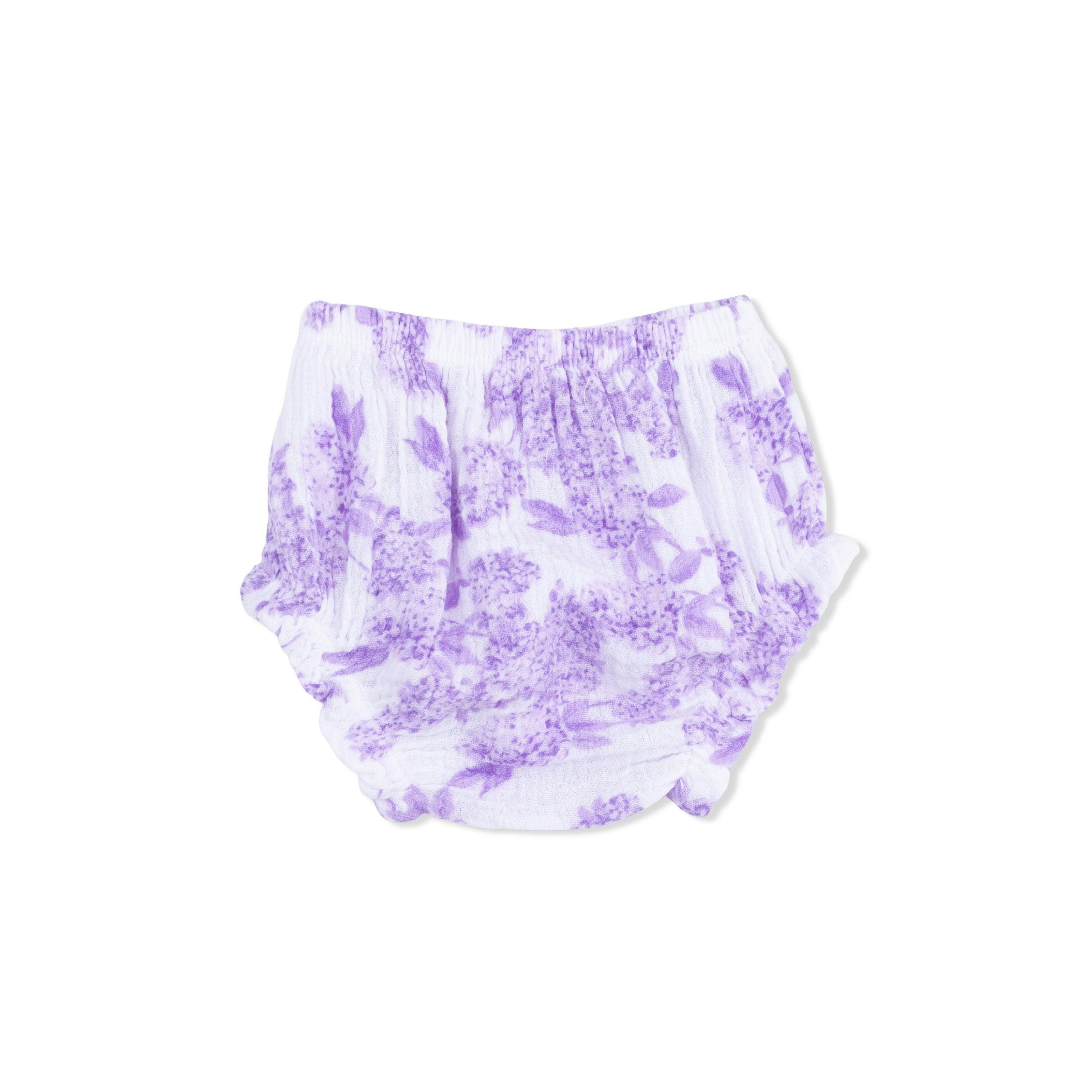 Lilac Floral - Baby Doll Tunic and Bloomer Set