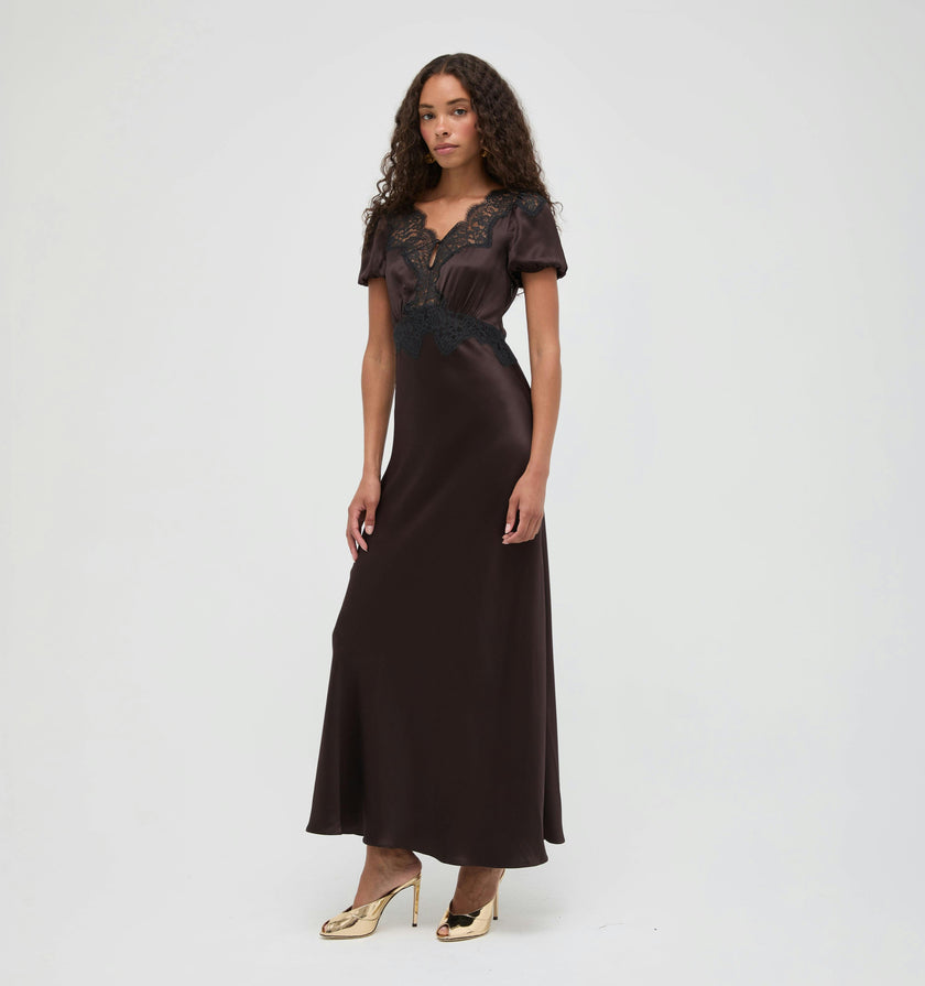 The Oakley Dress -  Chocolate