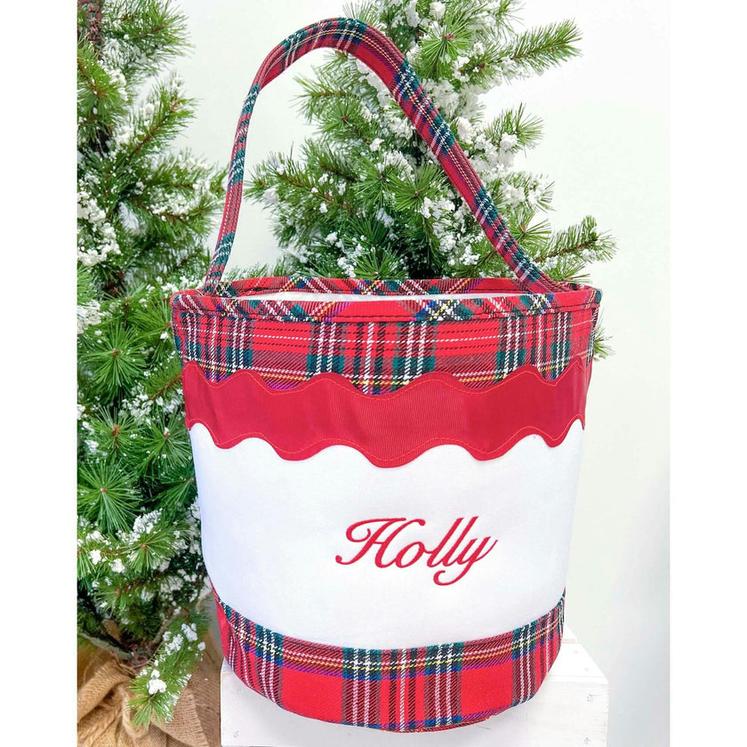 Customizable Christmas Toy Tote