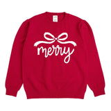 Merry Bow Christmas Women's Sweater