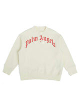 Ivory Logo-Print Sweatshirt