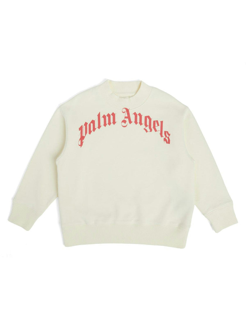 Ivory Logo-Print Sweatshirt