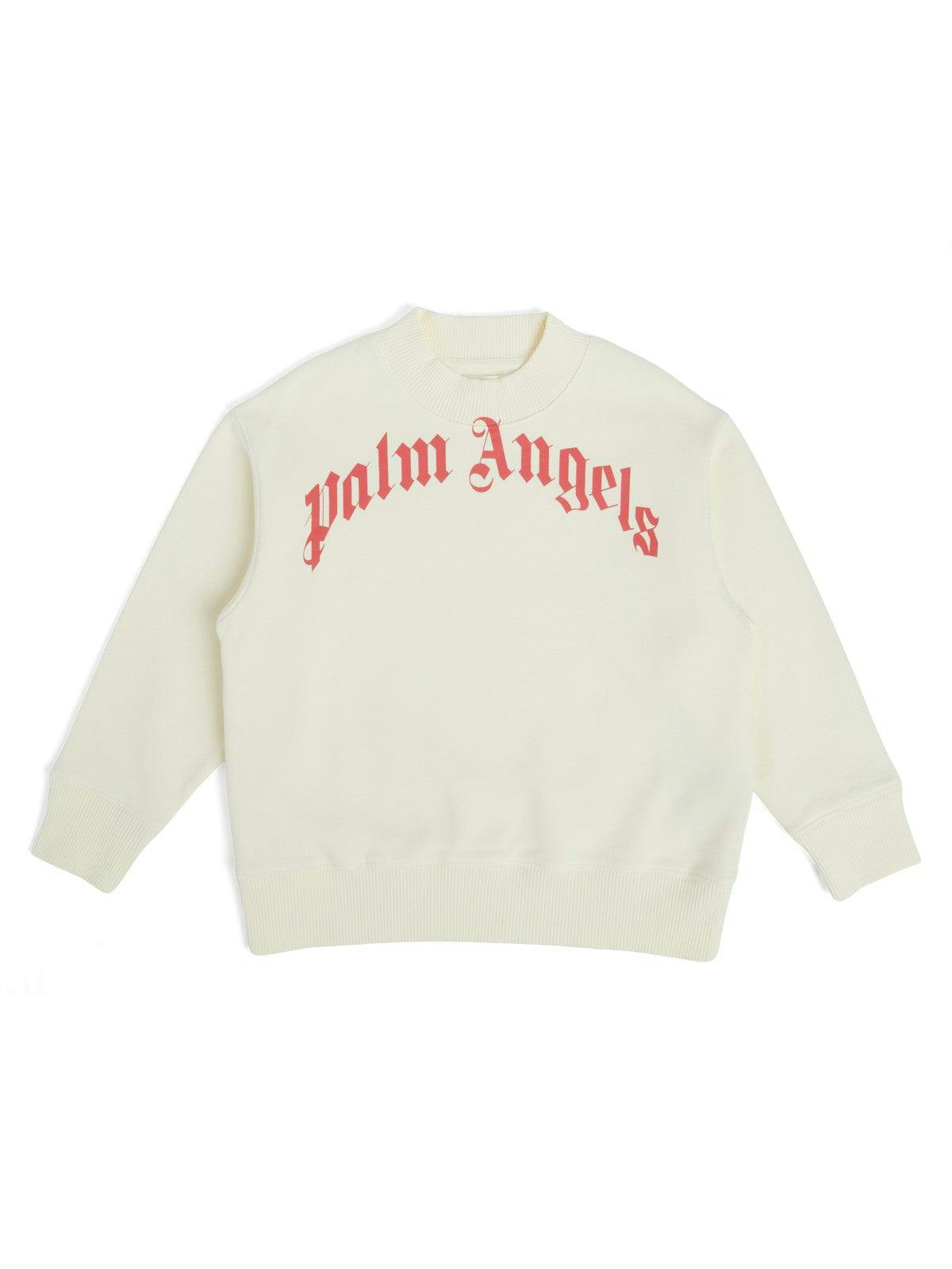 Ivory Logo-Print Sweatshirt