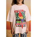 LOROS T-SHIRT CLOUDY WHITE