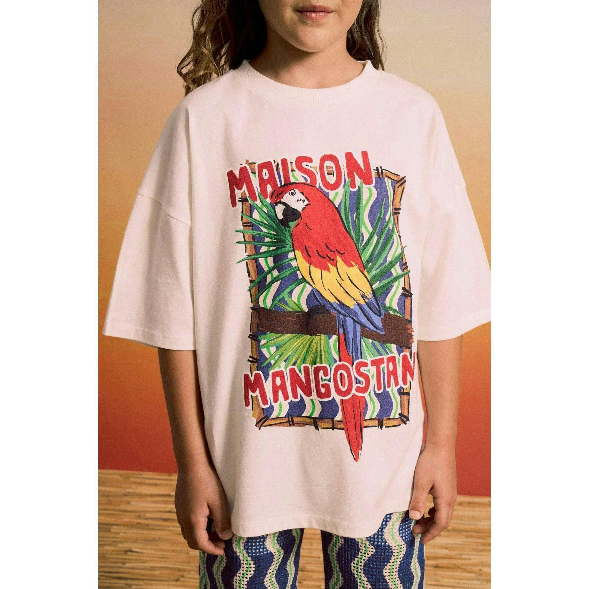 LOROS T-SHIRT CLOUDY WHITE