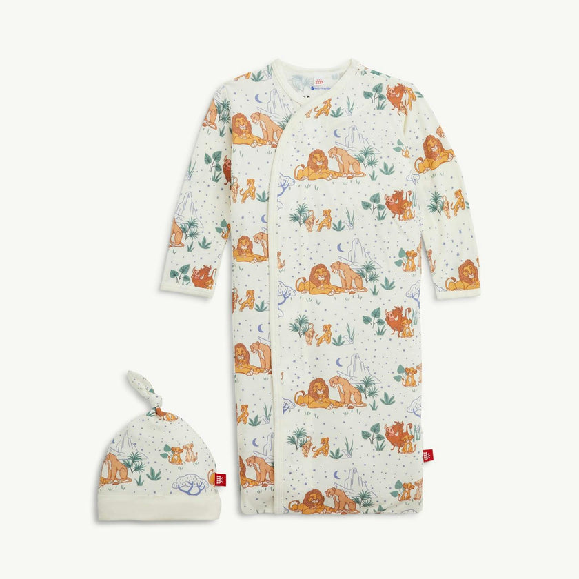 Magnetic Gown & Hat Set